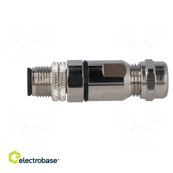 Plug | M12 | PIN: 5 | male | B code-Profibus | for cable | soldering | IP65 фото 3