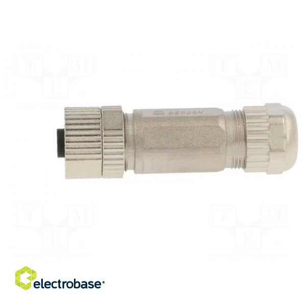 Plug | M12 | PIN: 8 | female | A code-DeviceNet / CANopen | for cable фото 3
