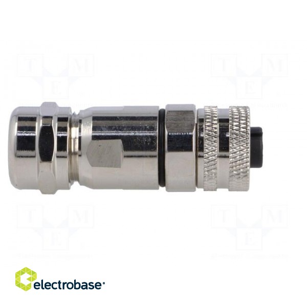 Plug | M12 | PIN: 8 | female | A code-DeviceNet / CANopen | for cable фото 7