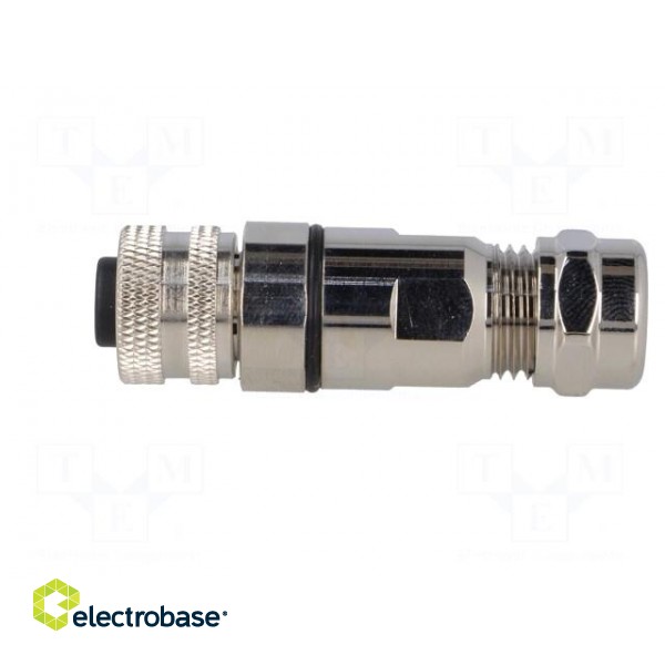 Plug | M12 | PIN: 8 | female | A code-DeviceNet / CANopen | for cable image 3