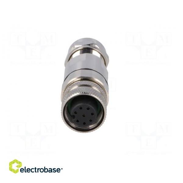 Plug | M12 | PIN: 8 | female | A code-DeviceNet / CANopen | for cable image 9