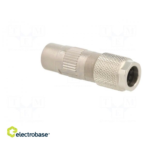 Plug | M12 | PIN: 8 | female | X code-ProfiNET | for cable | IDC | IP67 image 4