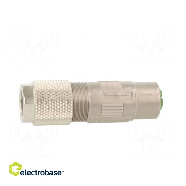 Plug | M12 | PIN: 8 | female | X code-ProfiNET | for cable | IDC | IP67 image 7