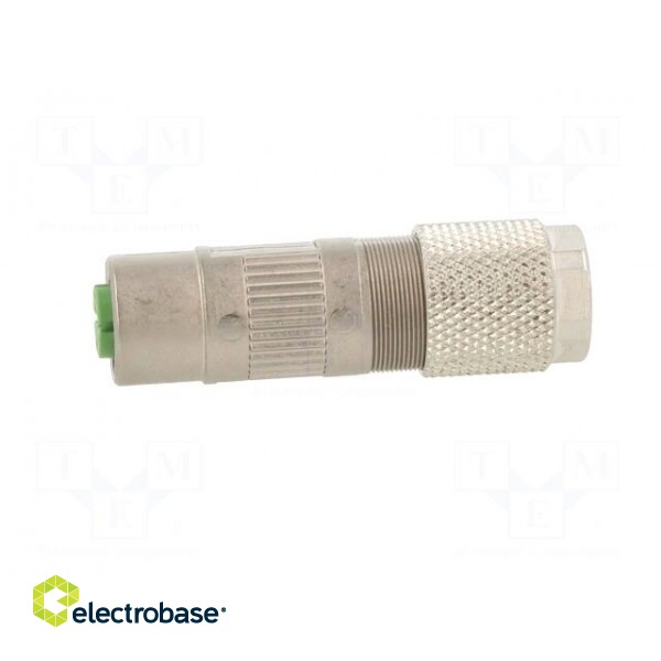 Plug | M12 | PIN: 8 | female | X code-ProfiNET | for cable | IDC | IP67 фото 3
