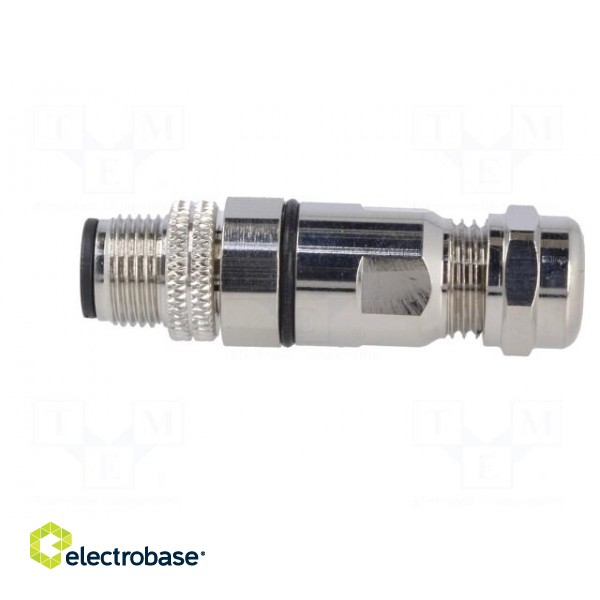 Plug | M12 | PIN: 8 | male | A code-DeviceNet / CANopen | for cable фото 3