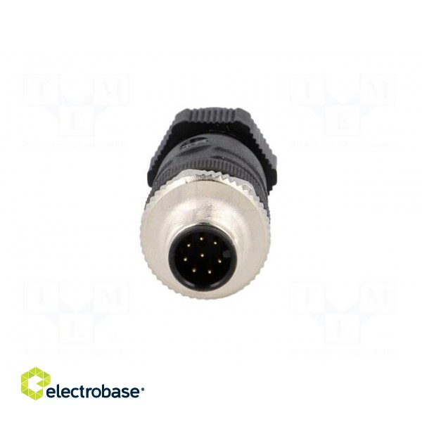 Plug | M12 | PIN: 8 | male | A code-DeviceNet / CANopen | for cable paveikslėlis 9
