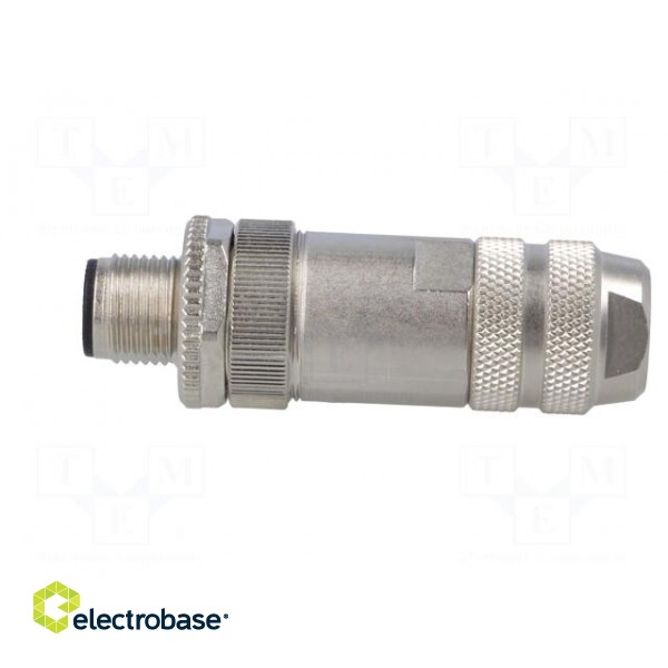 Plug | M12 | PIN: 8 | male | A code-DeviceNet / CANopen | for cable image 3
