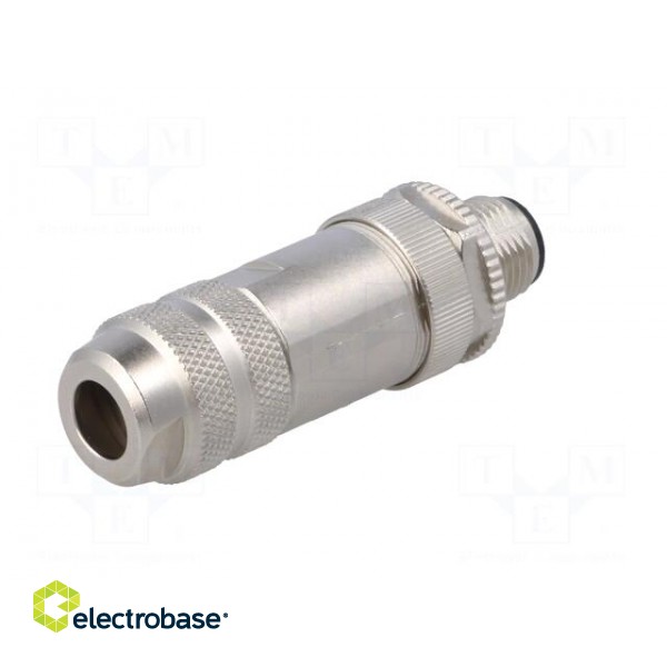 Plug | M12 | PIN: 8 | male | A code-DeviceNet / CANopen | for cable image 6