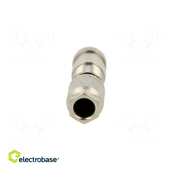 Plug | M12 | PIN: 8 | male | X code-ProfiNET | for cable | IDC | straight фото 9