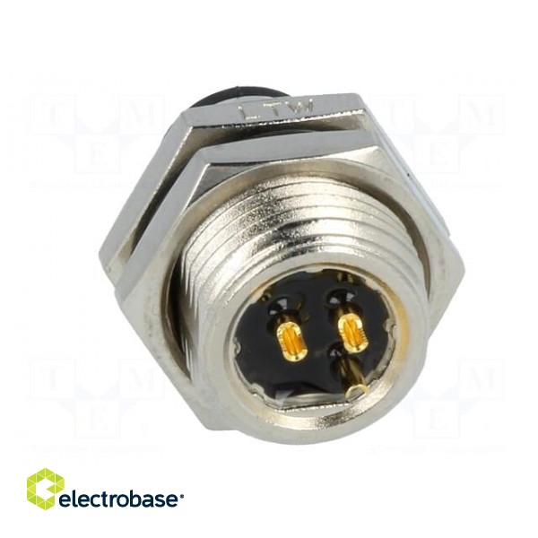 Socket | M12 | PIN: 3 | male | A code-DeviceNet / CANopen | soldering фото 5