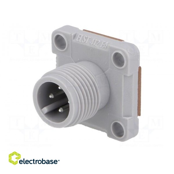 Socket | M12 | PIN: 4 | male | A code-DeviceNet / CANopen | IP67 image 1