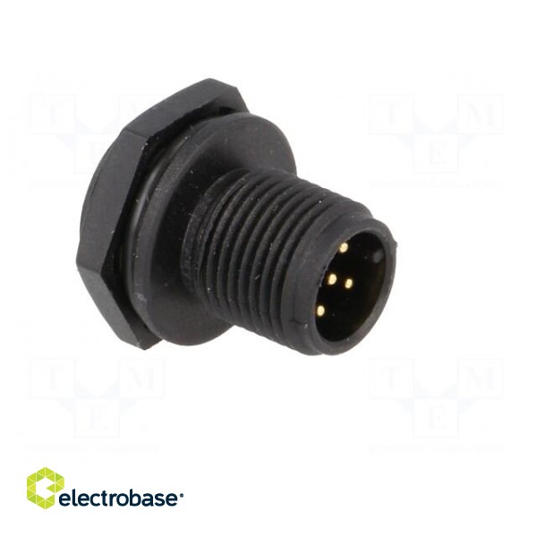 Socket | M12 | PIN: 5 | male | A code-DeviceNet / CANopen | soldering фото 8
