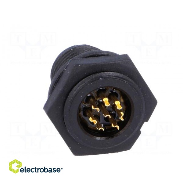 Socket | M12 | PIN: 8 | male | A code-DeviceNet / CANopen | soldering image 5