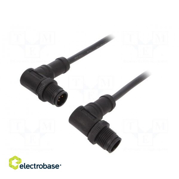 Cable: for sensors/automation | PIN: 5 | M12-M12 | B code-Profibus