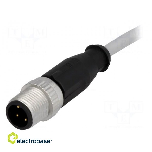 Plug | M12 | PIN: 4 | male | A code-DeviceNet / CANopen | 0.5m | straight