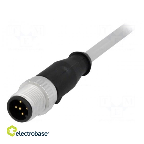 Plug | M12 | PIN: 5 | male | A code-DeviceNet / CANopen | 1.5m | straight