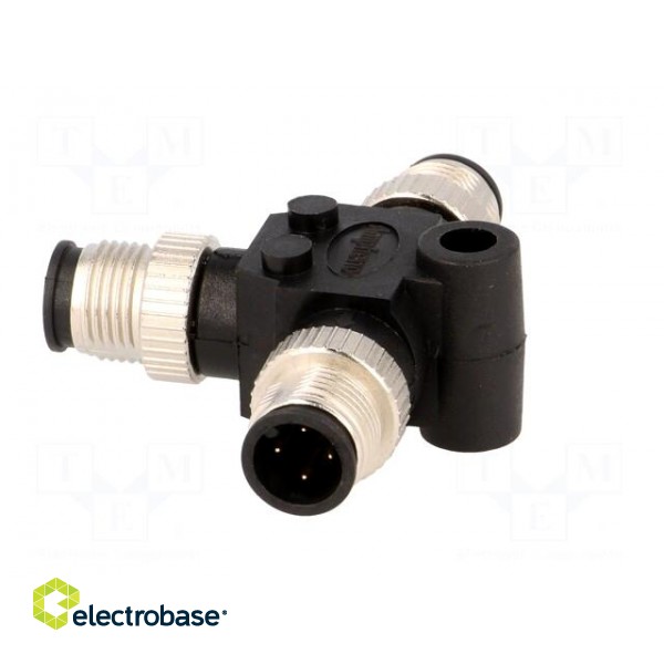 T adapter | M12 male x3 | A code-DeviceNet / CANopen | PIN: 4 | IP68 image 5