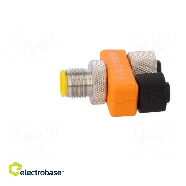 T adapter | M12 male,M12 female x2 | A code-DeviceNet / CANopen image 3