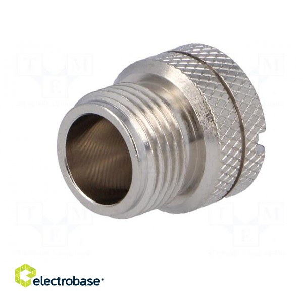 Protection cover | female M12 connectors | IP67 | metal фото 6