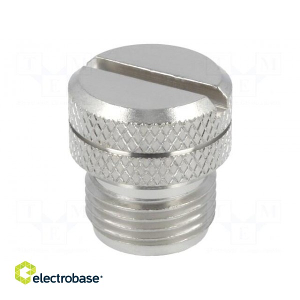 Protection cover | female M12 connectors | IP67 | metal фото 1