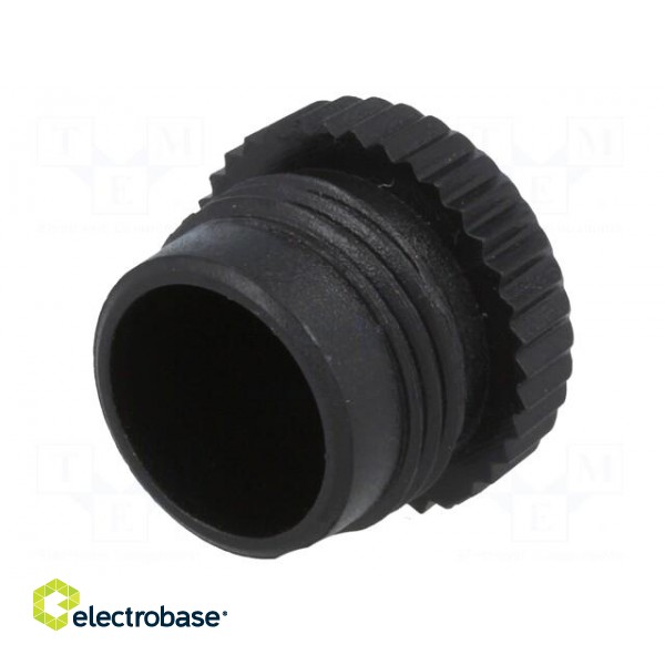 Protection cover | female M12 connectors | IP67 | plastic фото 2