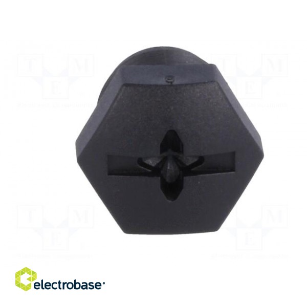 Protection cover | female M12 connectors | plastic фото 9