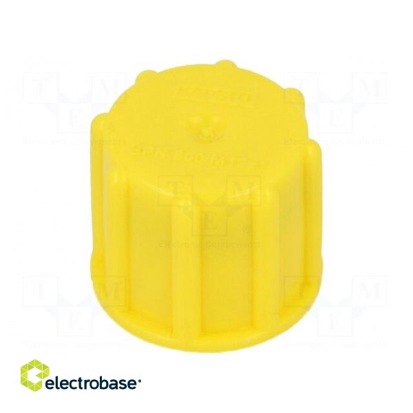 Protection cover | male M12 connectors | plastic фото 1