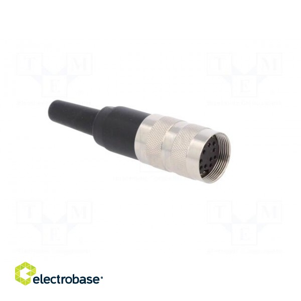 Connector: M16 | plug | female | soldering | for cable | PIN: 12 | 3A | 150V фото 8