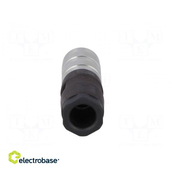 Connector: M16 | plug | female | soldering | for cable | PIN: 12 | 3A | 150V фото 5