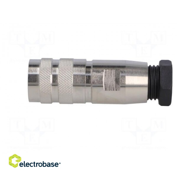 Connector: M16 | plug | female | soldering | for cable | PIN: 12 | 3A | 60V image 3