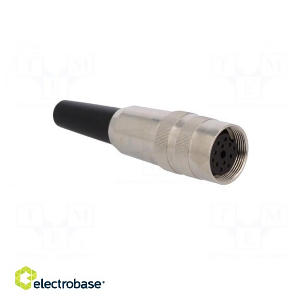 Connector: M16 | plug | female | soldering | for cable | PIN: 12 | 3A | 60V image 8