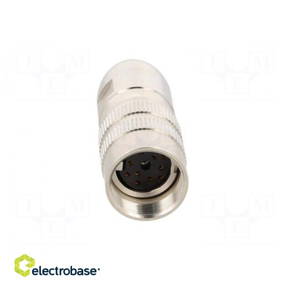 Connector: M16 | plug | female | soldering | for cable | PIN: 12 | 3A | 60V image 9