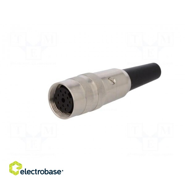 Connector: M16 | plug | female | soldering | for cable | PIN: 12 | 3A | 60V image 2