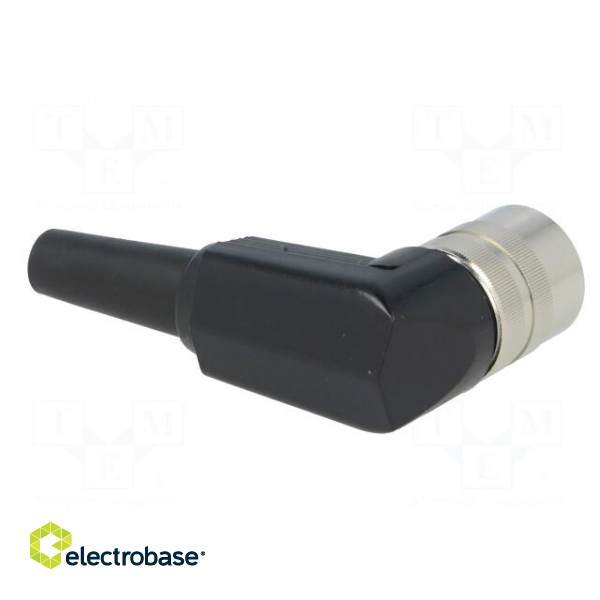 Connector: M16 | plug | female | soldering | for cable | PIN: 3 | 5A | 250V фото 6