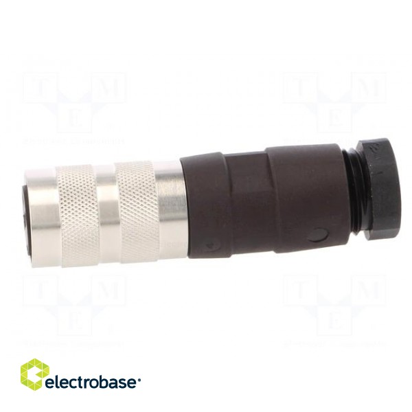 Connector: M16 | plug | female | soldering | for cable | PIN: 3 | 5A | 300V image 3