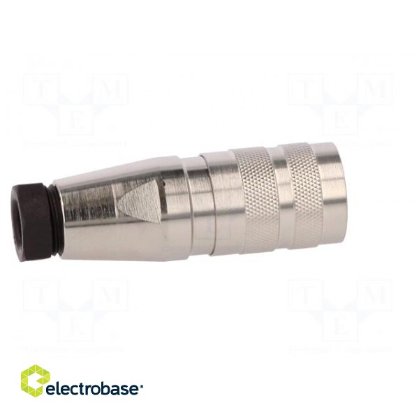 Connector: M16 | plug | female | soldering | for cable | PIN: 3 | 5A | 300V фото 7