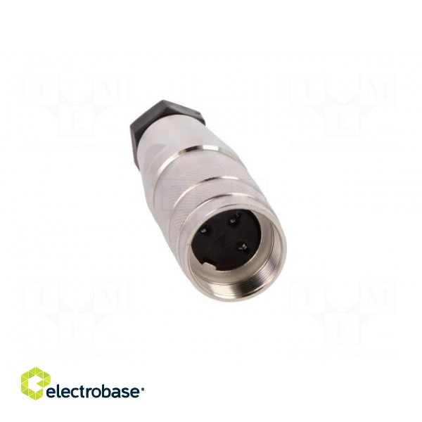 Connector: M16 | plug | female | soldering | for cable | PIN: 3 | 5A | 300V image 9