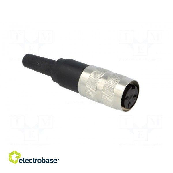 Connector: M16 | plug | female | soldering | for cable | PIN: 3 | 5A | 300V image 8