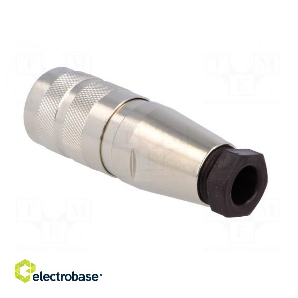 Connector: M16 | plug | female | soldering | for cable | PIN: 4 | 5A | 300V image 4