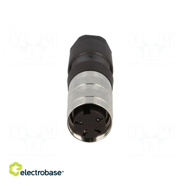Connector: M16 | plug | female | soldering | for cable | PIN: 4 | 5A | 300V image 9