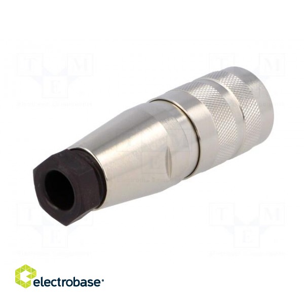 Connector: M16 | plug | female | soldering | for cable | PIN: 4 | 5A | 300V фото 6