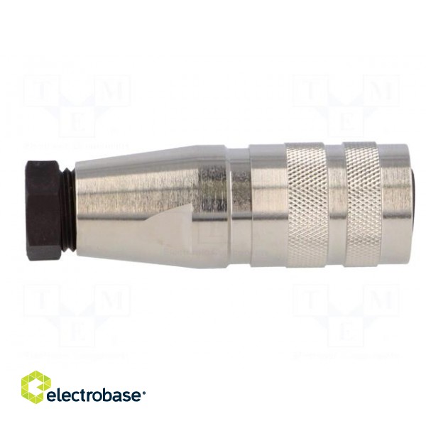 Connector: M16 | plug | female | soldering | for cable | PIN: 4 | 5A | 300V фото 7
