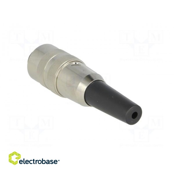 Connector: M16 | plug | female | soldering | for cable | PIN: 5 | 5A | 250V фото 4