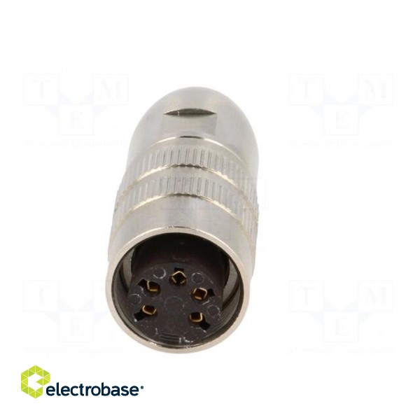 Connector: M16 | plug | female | soldering | for cable | PIN: 5 | 5A | 250V image 8