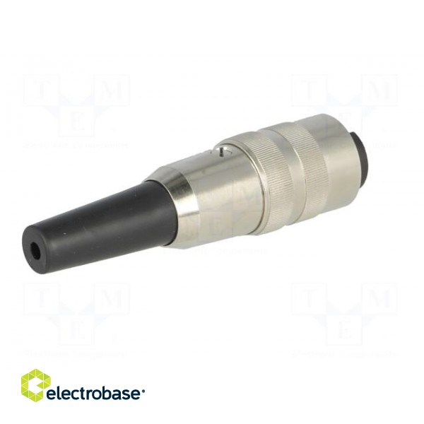 Connector: M16 | plug | female | soldering | for cable | PIN: 5 | 5A | 250V фото 6