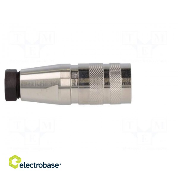 Connector: M16 | plug | female | soldering | for cable | PIN: 5 | 5A | 300V фото 7