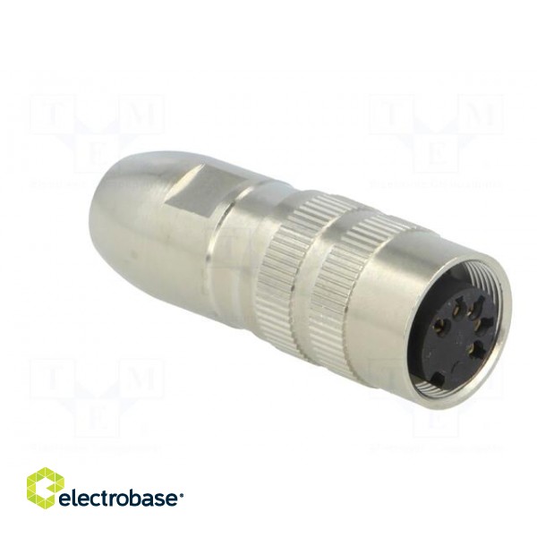 Connector: M16 | plug | female | soldering | for cable | PIN: 5 | 5A | 60V image 8