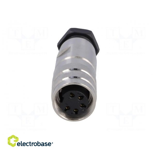 Connector: M16 | plug | female | soldering | for cable | PIN: 5 | 6A | 250V image 9