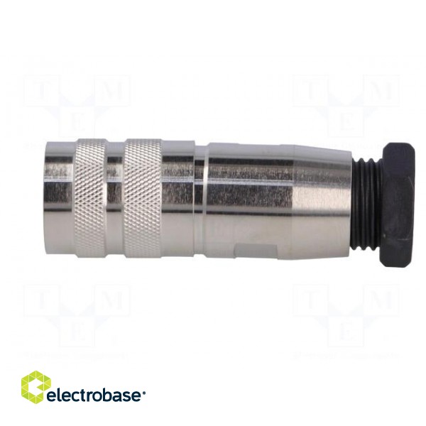 Connector: M16 | plug | female | soldering | for cable | PIN: 5 | 6A | 250V paveikslėlis 3