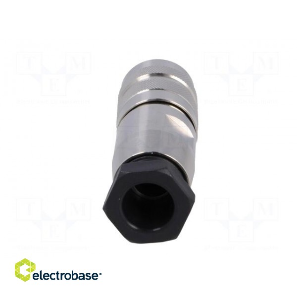 Connector: M16 | plug | female | soldering | for cable | PIN: 5 | 6A | 250V paveikslėlis 5